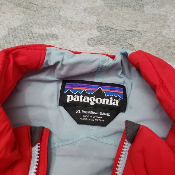 Patagonia Jacket Womens XL Red Nano Air Full Zip - Picture 4 of 13